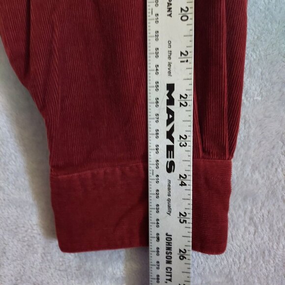 Vintage Nordstrom corduroy shirt mens XXL button down cotton hipster dad career - Picture 5 of 16